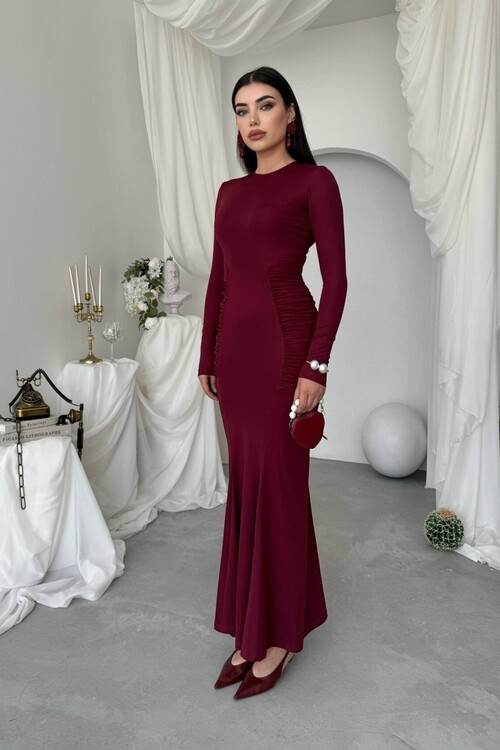 June Dress with Shirring Detail