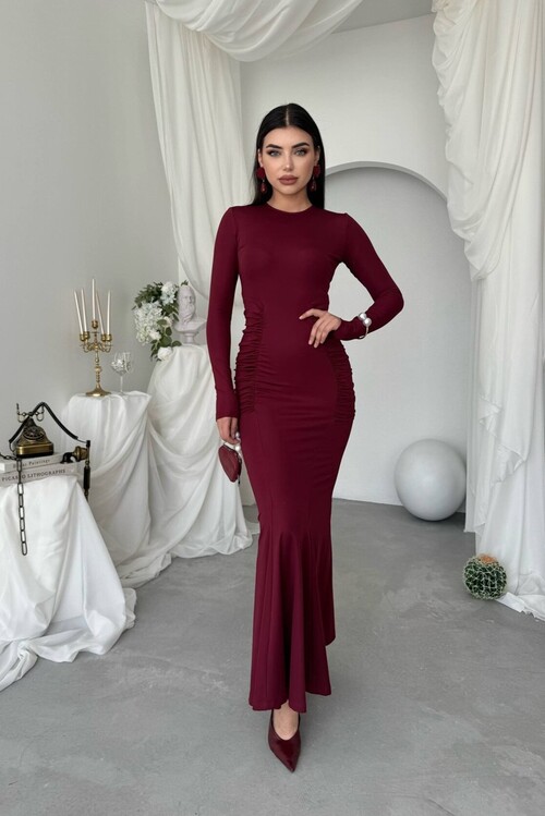 June Dress with Shirring Detail