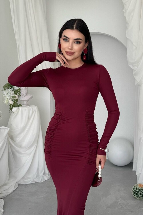 June Dress with Shirring Detail
