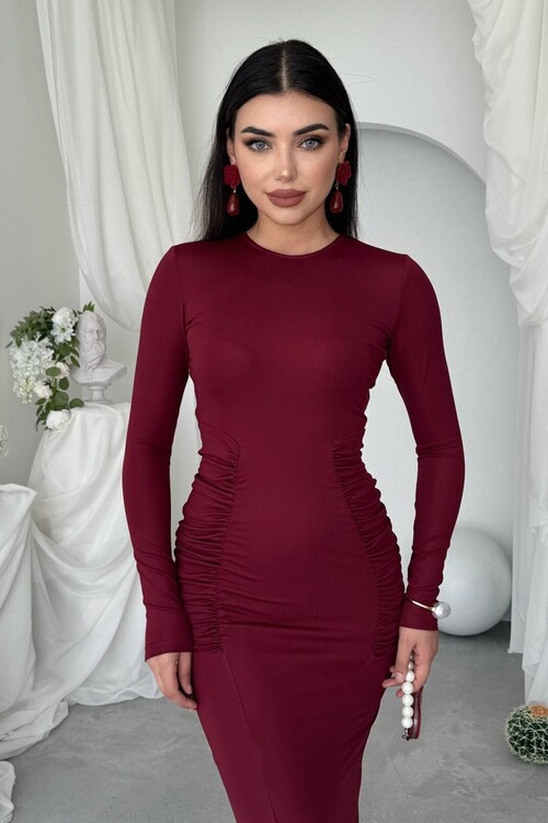 June Dress with Shirring Detail