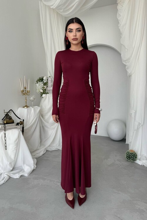 June Dress with Shirring Detail
