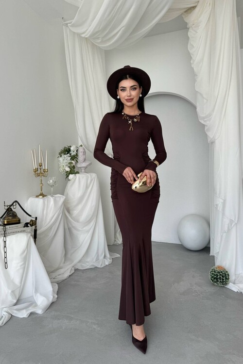 June Dress with Shirring Detail