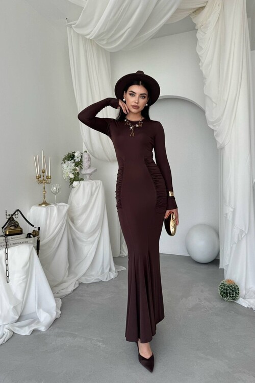 June Dress with Shirring Detail