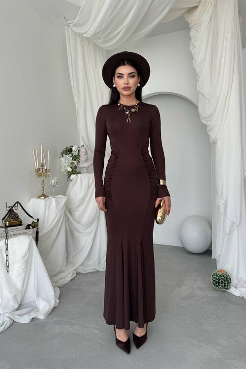 June Dress with Shirring Detail