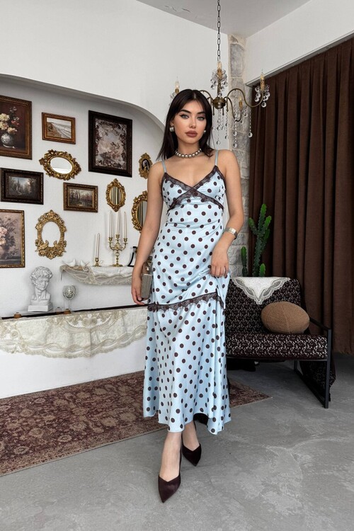 Junn İp Askılı Elbise