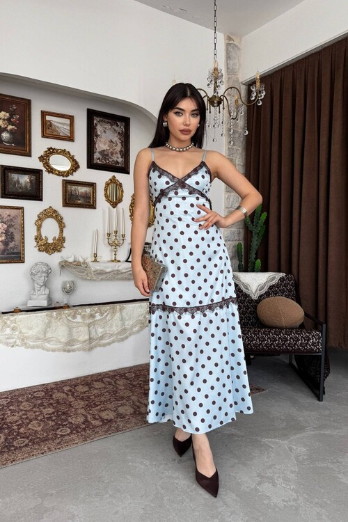 Junn İp Askılı Elbise