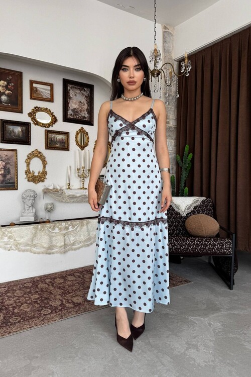 Junn İp Askılı Elbise