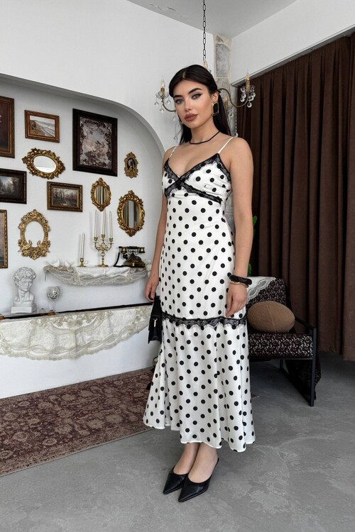 Junn İp Askılı Elbise