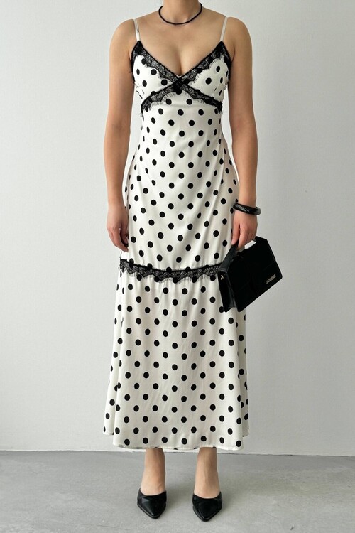 Junn İp Askılı Elbise