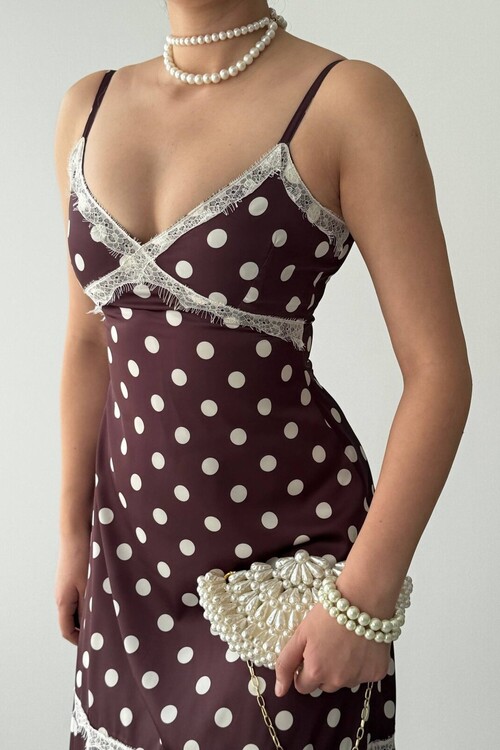 Junn İp Askılı Elbise