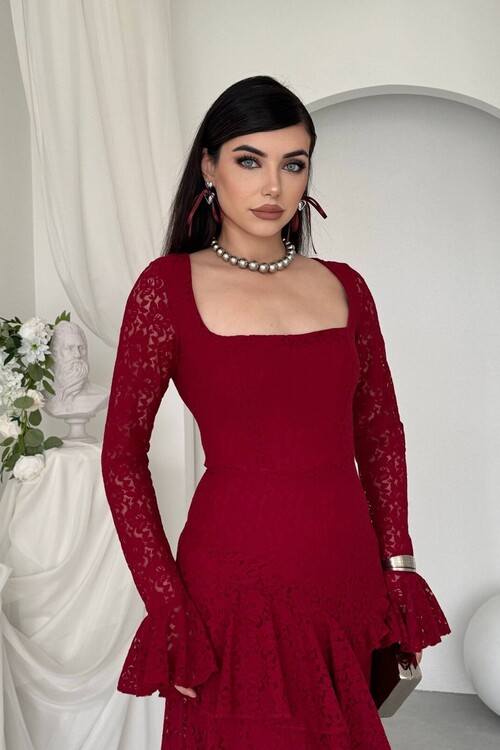 Kemun Midi Elbise