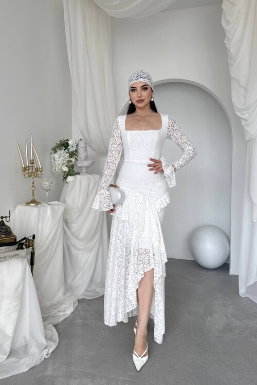 Kemun Midi Elbise