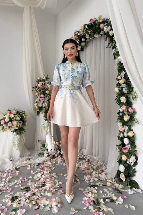 Pana Kemer Detaylı Elbise