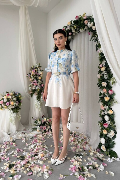 Pana Kemer Detaylı Elbise