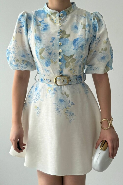 Pana Kemer Detaylı Elbise