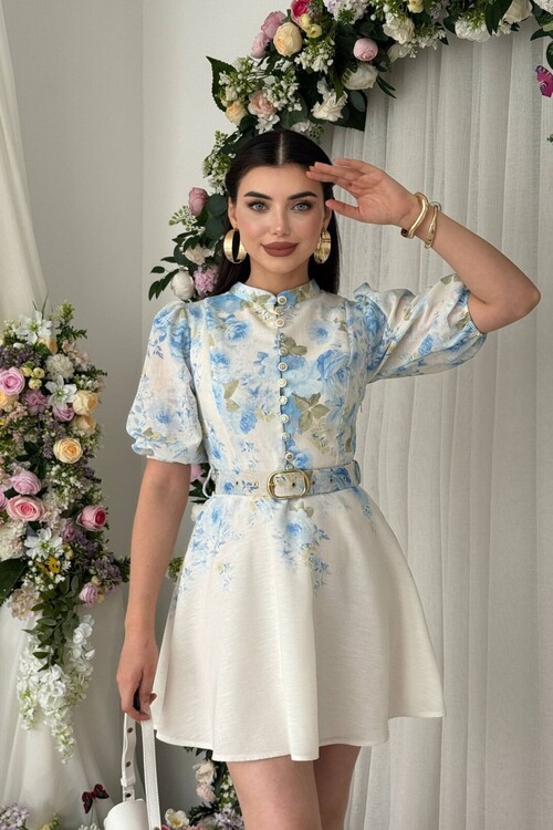 Pana Kemer Detaylı Elbise