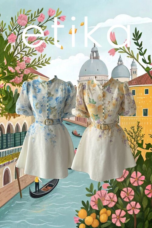 Pana Kemer Detaylı Elbise