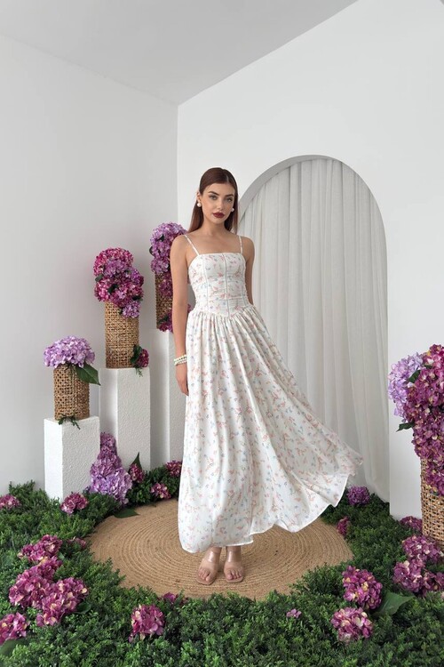 Pars Rope Strap Dress