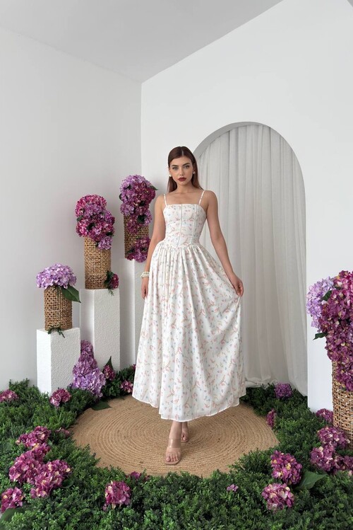 Pars Rope Strap Dress
