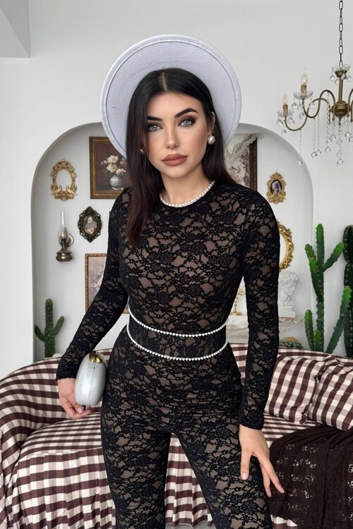 Ponas Belt-Detail Jumpsuit