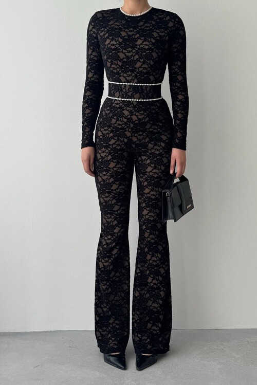Ponas Belt-Detail Jumpsuit