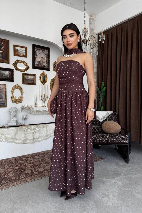 Pons Shawl Detail Dress