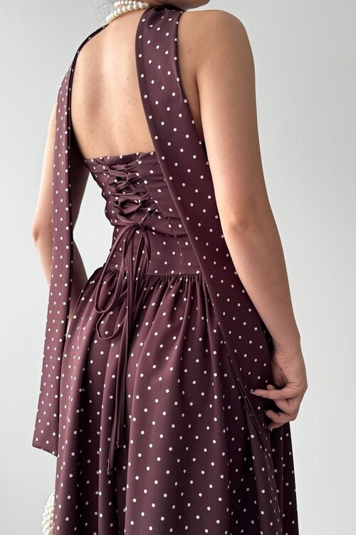 Pons Shawl Detail Dress