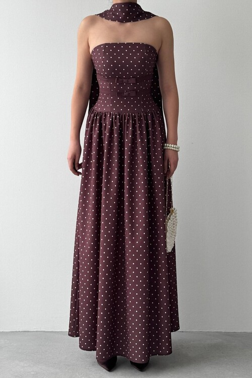 Pons Shawl Detail Dress