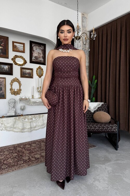 Pons Shawl Detail Dress