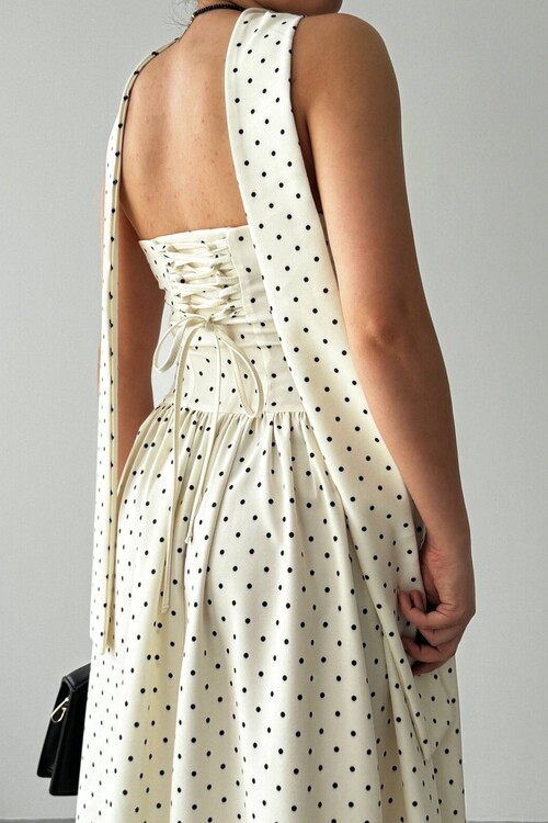 Pons Shawl Detail Dress