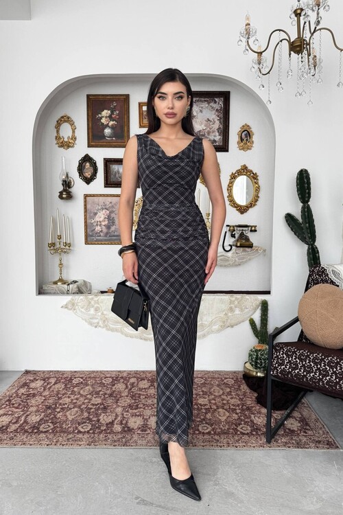 Pony Midi Elbise