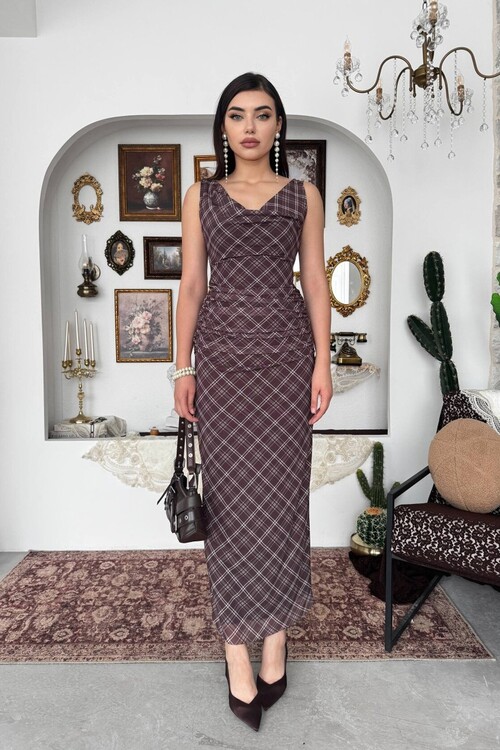Pony Midi Elbise