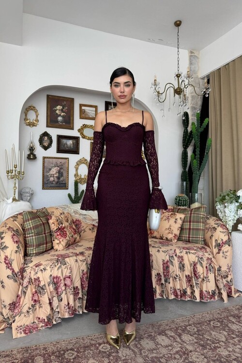 Rense Dress with Cord Strap Detail