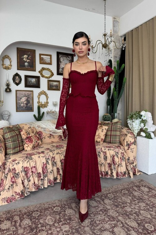 Rense Dress with Cord Strap Detail