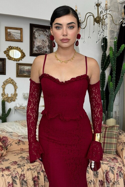 Rense Dress with Cord Strap Detail