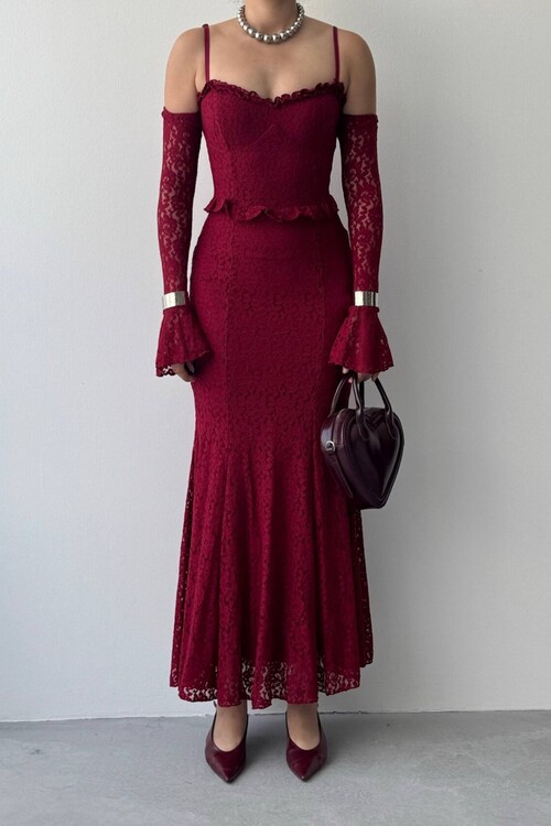 Rense Dress with Cord Strap Detail