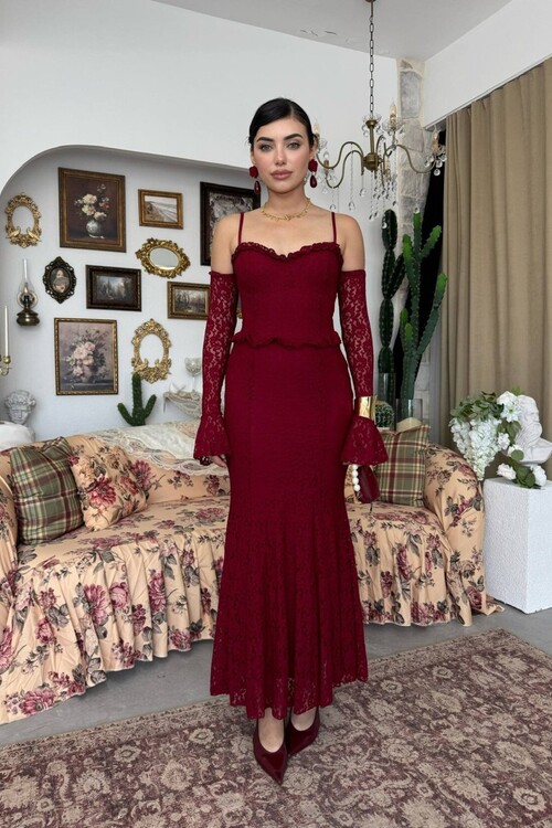 Rense Dress with Cord Strap Detail