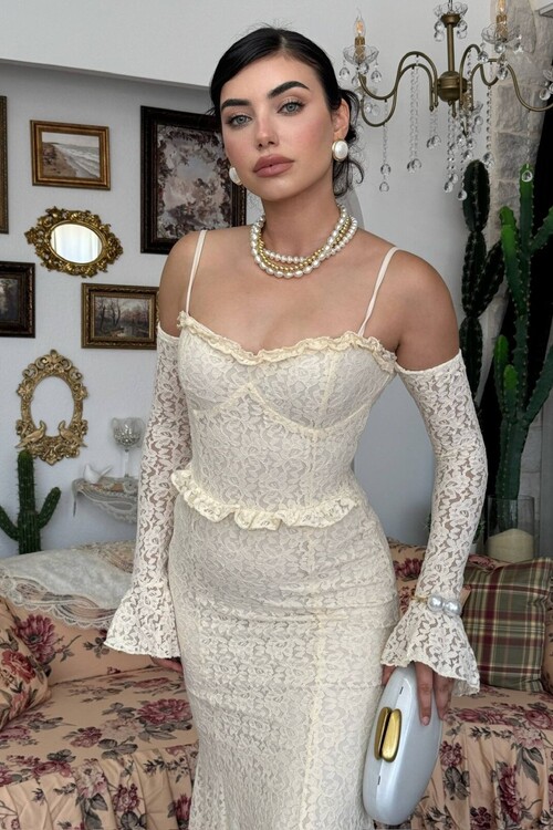 Rense Dress with Cord Strap Detail