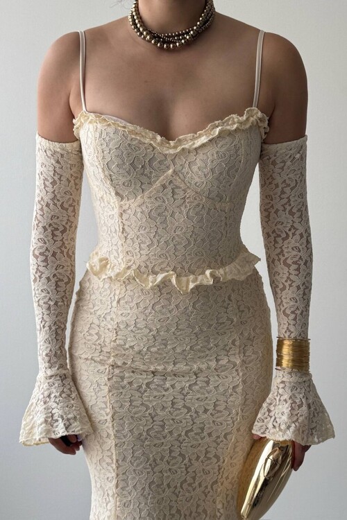 Rense Dress with Cord Strap Detail