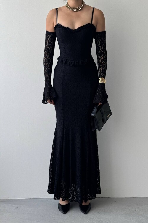 Rense Dress with Cord Strap Detail