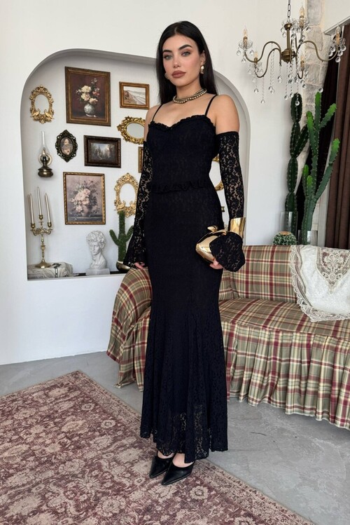 Rense Dress with Cord Strap Detail