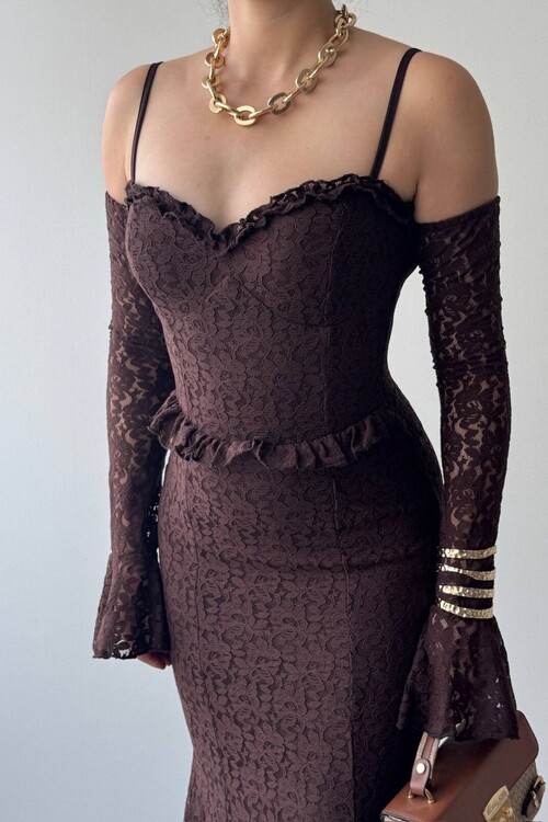 Rense Dress with Cord Strap Detail