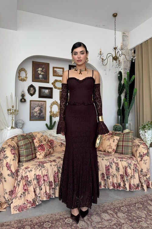 Rense Dress with Cord Strap Detail