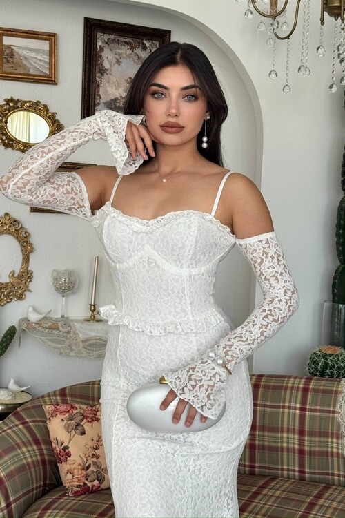 Rense Dress with Cord Strap Detail