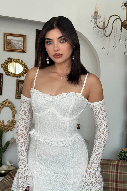 Rense Dress with Cord Strap Detail