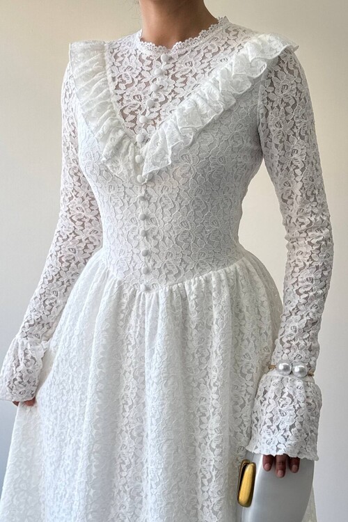 Veyun Midi Elbise