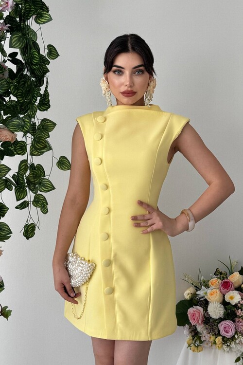 Xaes Button Detail Dress