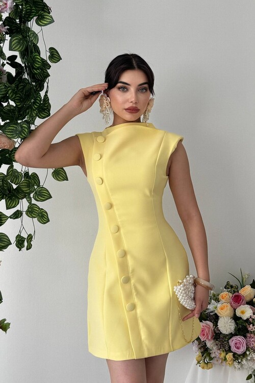 Xaes Button Detail Dress