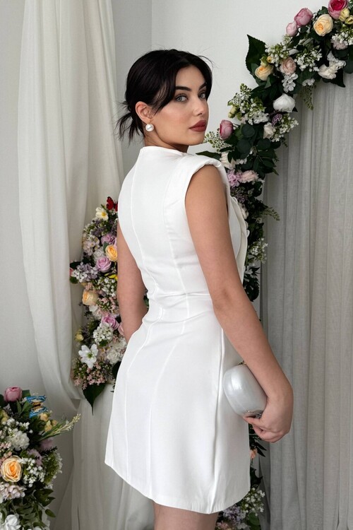 Xaes Button Detail Dress