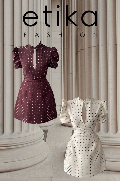 Yues Cut Out Detaylı Elbise